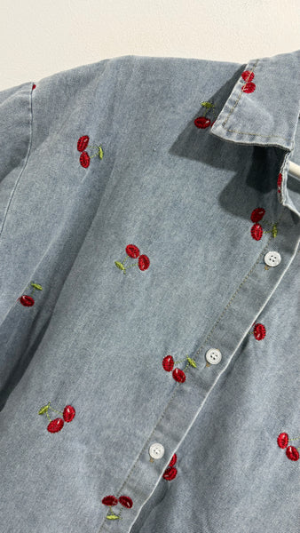 Camisa DENIM CHERRY