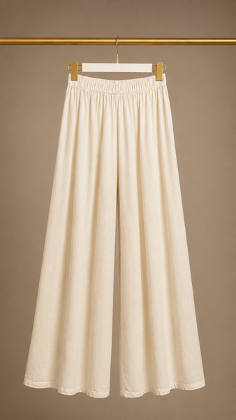 Pantalón Maxi Cream