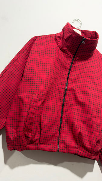 Jacket Cuadros Rosso
