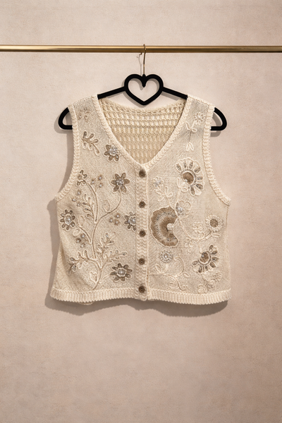 Chaleco Macramé