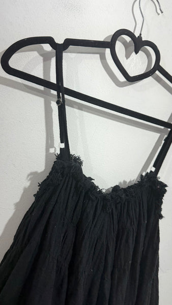 Top Desflecado Black