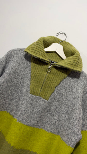 Jersey Green Grey EMILY