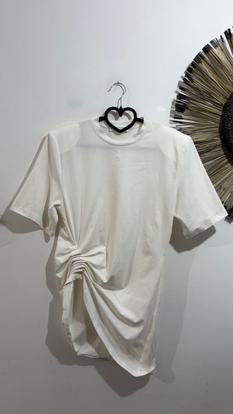 Camiseta Frunce Asimétrica