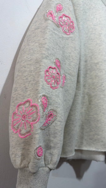 Sudadera Romantic grey EMILY