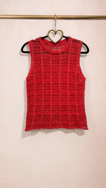 Top Calado Rojo