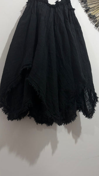 Top Desflecado Black