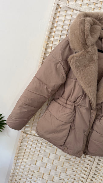 Anorak Winter Camel