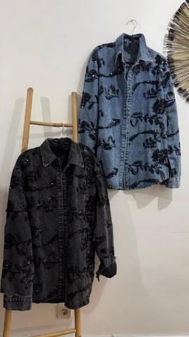 Sobrecamisa Denim Fleur