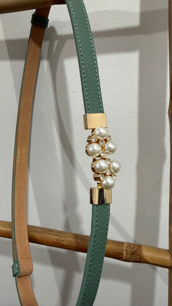 Cinturón Piel Pearl