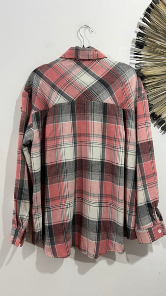 Camisa Cuadro Strass