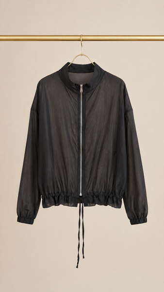 Bomber Tencel BLACK & WHITE