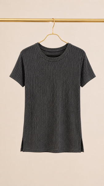 Camiseta Larga Glitter