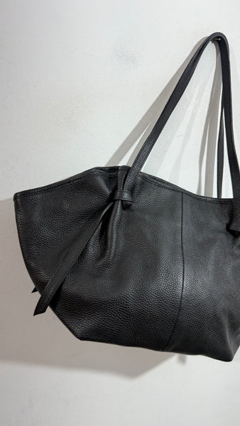 Bolso Piel Granulada Black