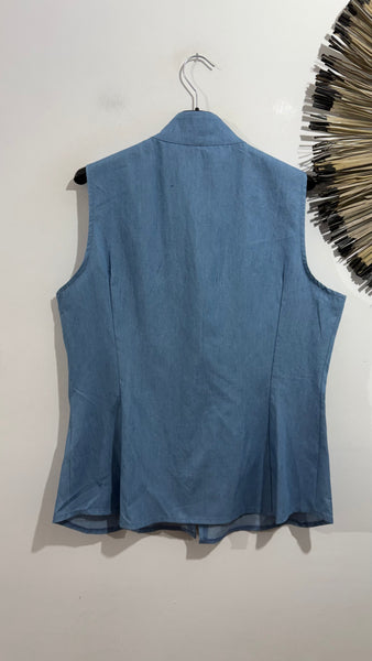 Chaleco Denim Napoleón
