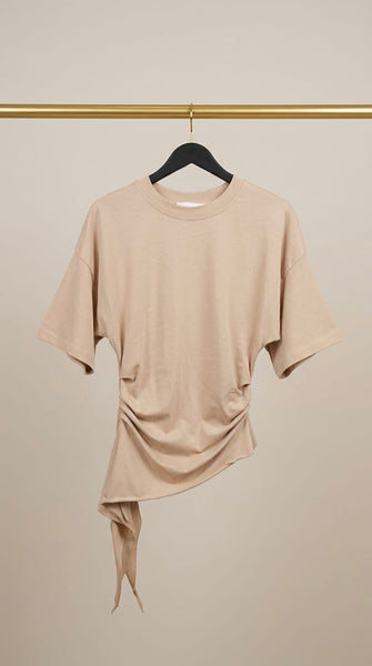 Camiseta Asimétrica Algodón