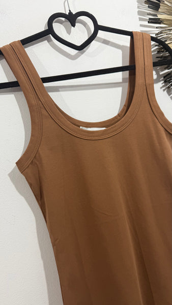 Camiseta Básica Camel