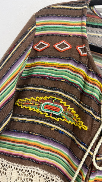 Chaqueta Étnica Bordada