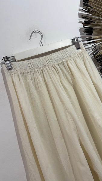 Pantalón Maxi Cream