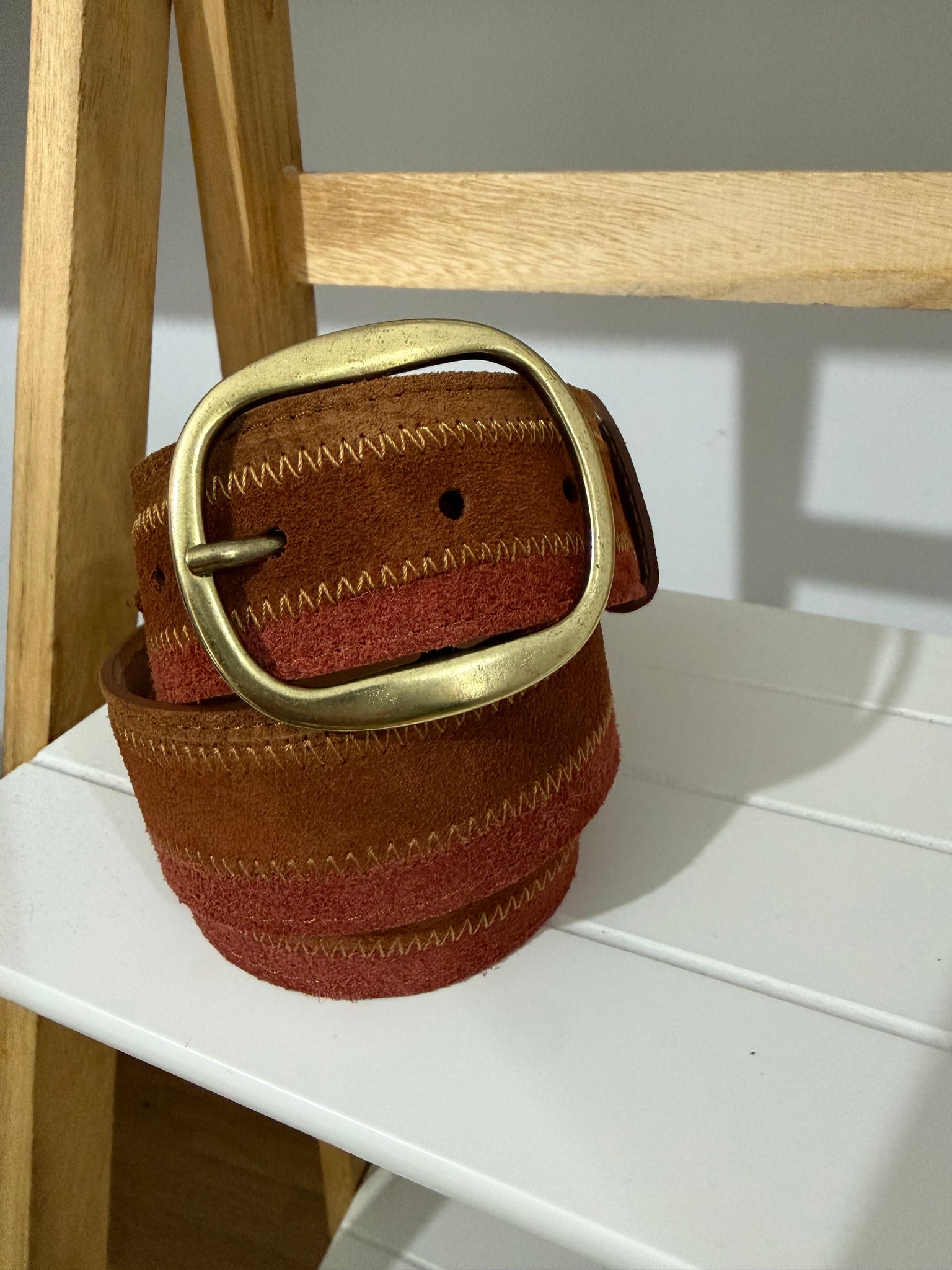 Cinturón Leather Tricolor