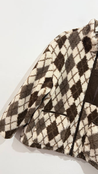 Chaqueta Polar Rombos