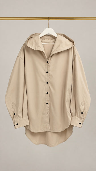 Chaqueta Camisera Capucha