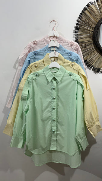 Camisa Button Pearl