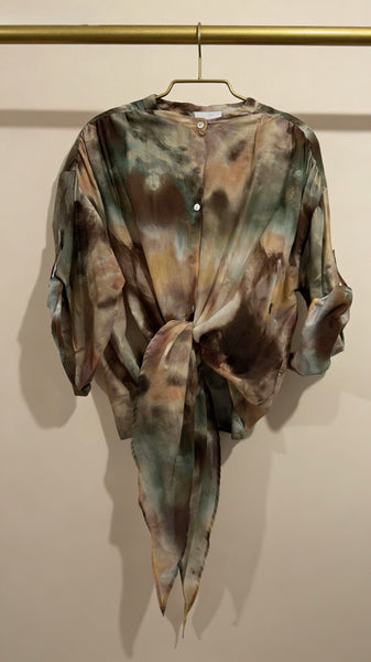 Blusa Cotton Tie Dye Terra