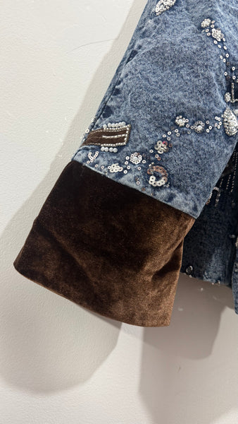 Chaqueta Denim & VELVET