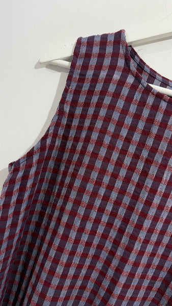 Camisa Cuadros Abertura