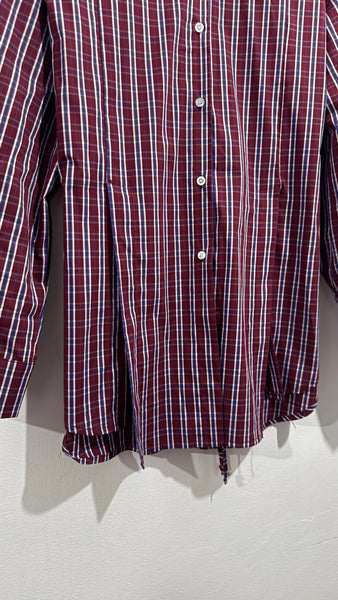 Camisa Cuadros Abertura