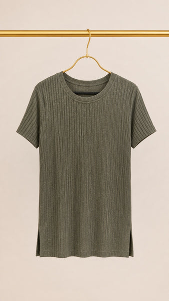 Camiseta Larga Glitter