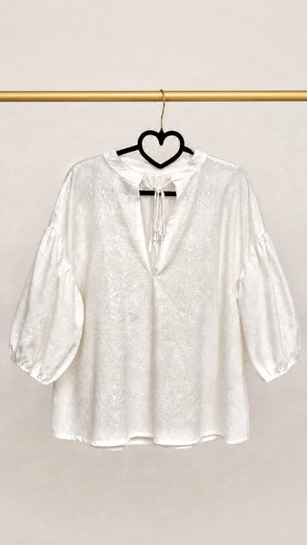 Conjunto Blonda Blanco