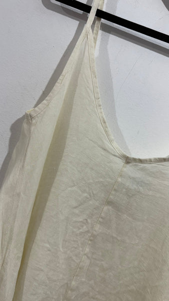 Vestido Lino CREMA