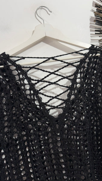 Top Crochet Lentejuelas