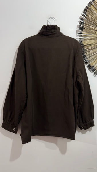 Sobrecamisa Moka Cuello Volante