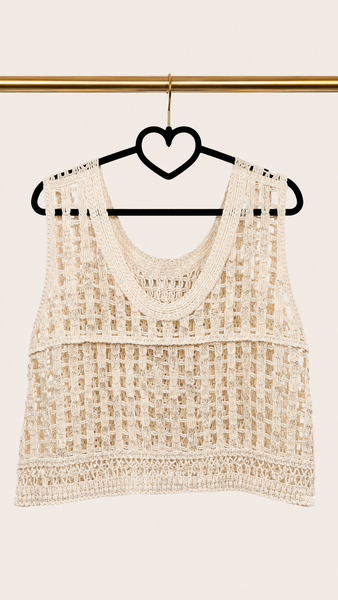 Chaleco Macramé MIYUKI