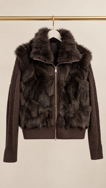 Chaqueta Desmontable Pelo Natural