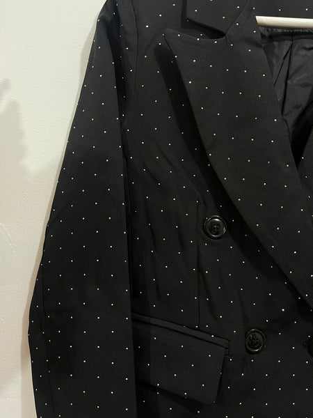 Blazer Black Strass