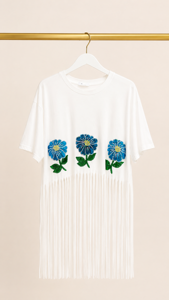Camiseta Flecos Baby