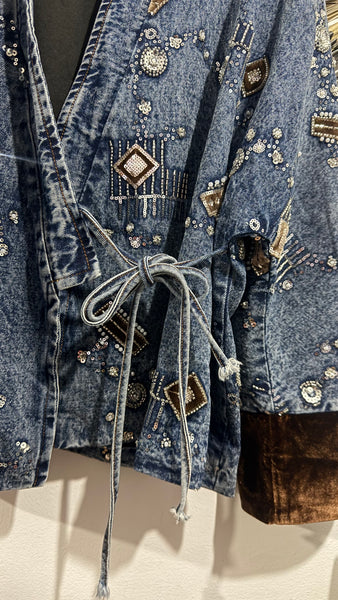 Chaqueta Denim & VELVET