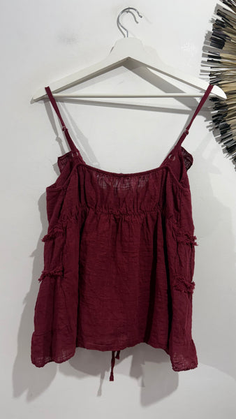 Top Nudo Burdeos
