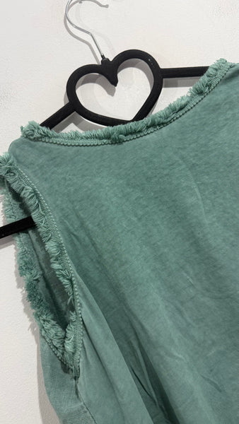 Top Lino & Cotton Cuore