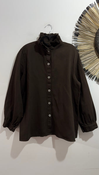 Sobrecamisa Moka Cuello Volante