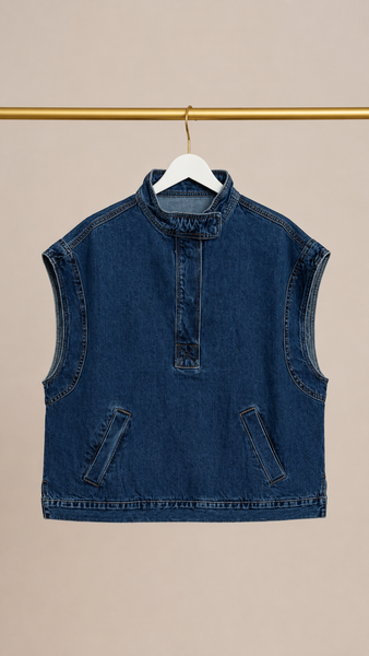 Chaleco Denim OVERSIZE