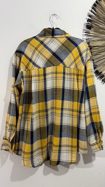 Camisa Cuadro Strass