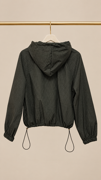 Chaqueta Cuadros Kaki