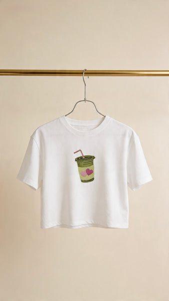 Camiseta Love You So Matcha