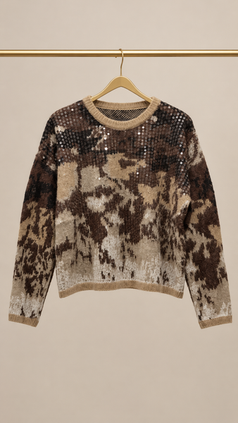 Jersey Paillettes Camo
