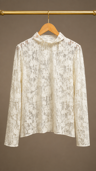 Top Textura Semitransparente