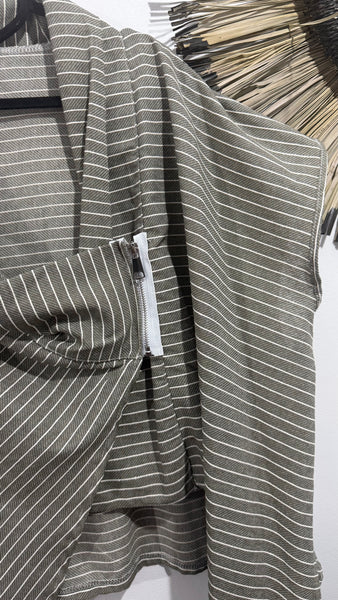 Chaqueta Asimétrica Cotton